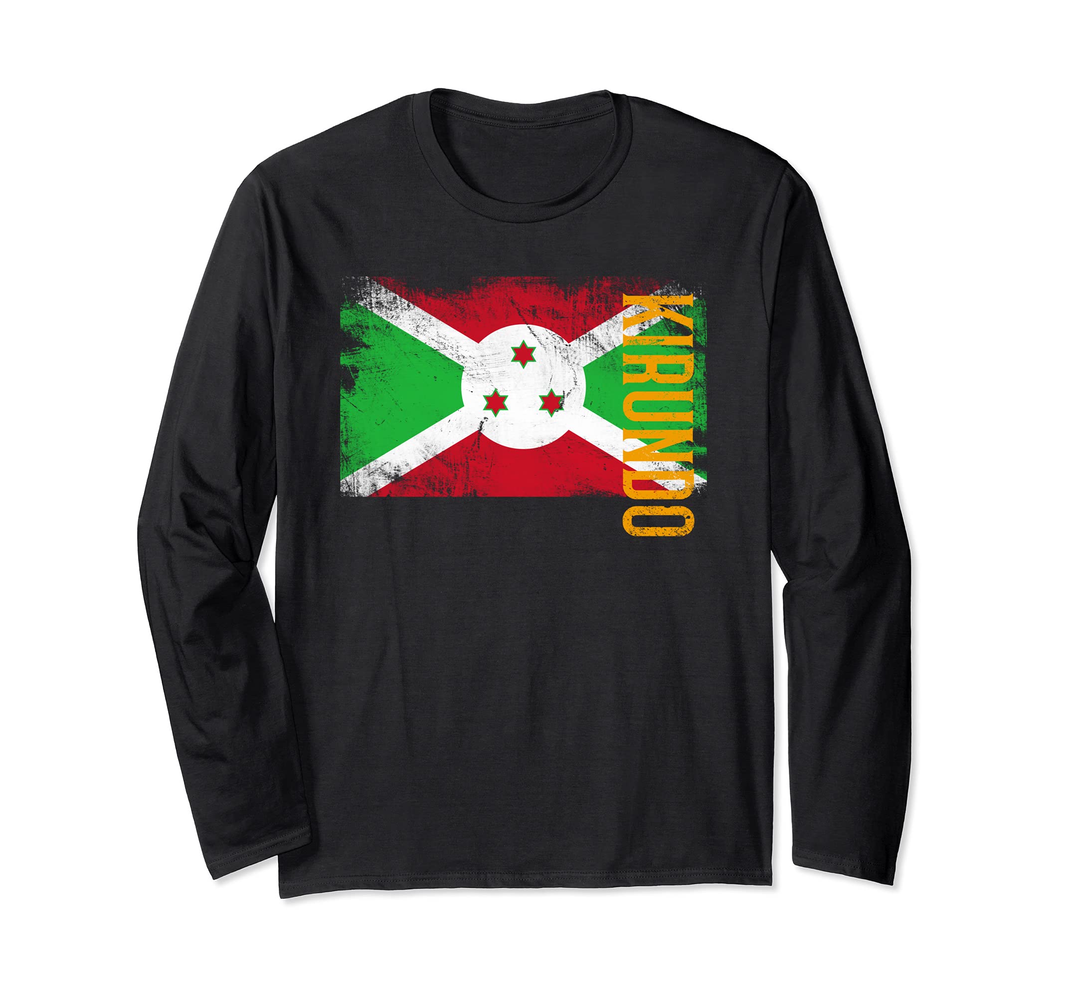 Love Africa style shirtKirundo Burundi , Gift For Burundian Men, Women And Kids Long Sleeve T-Shirt