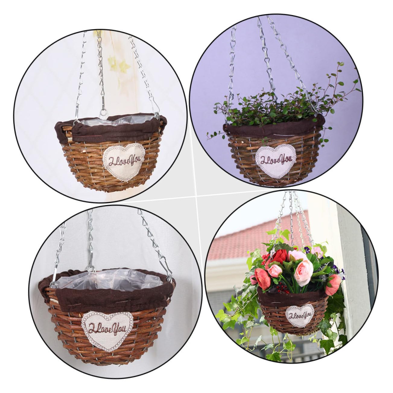 Pot D'Orchidée Suspendu Extérieur Panier Suspendu Support De Balcon