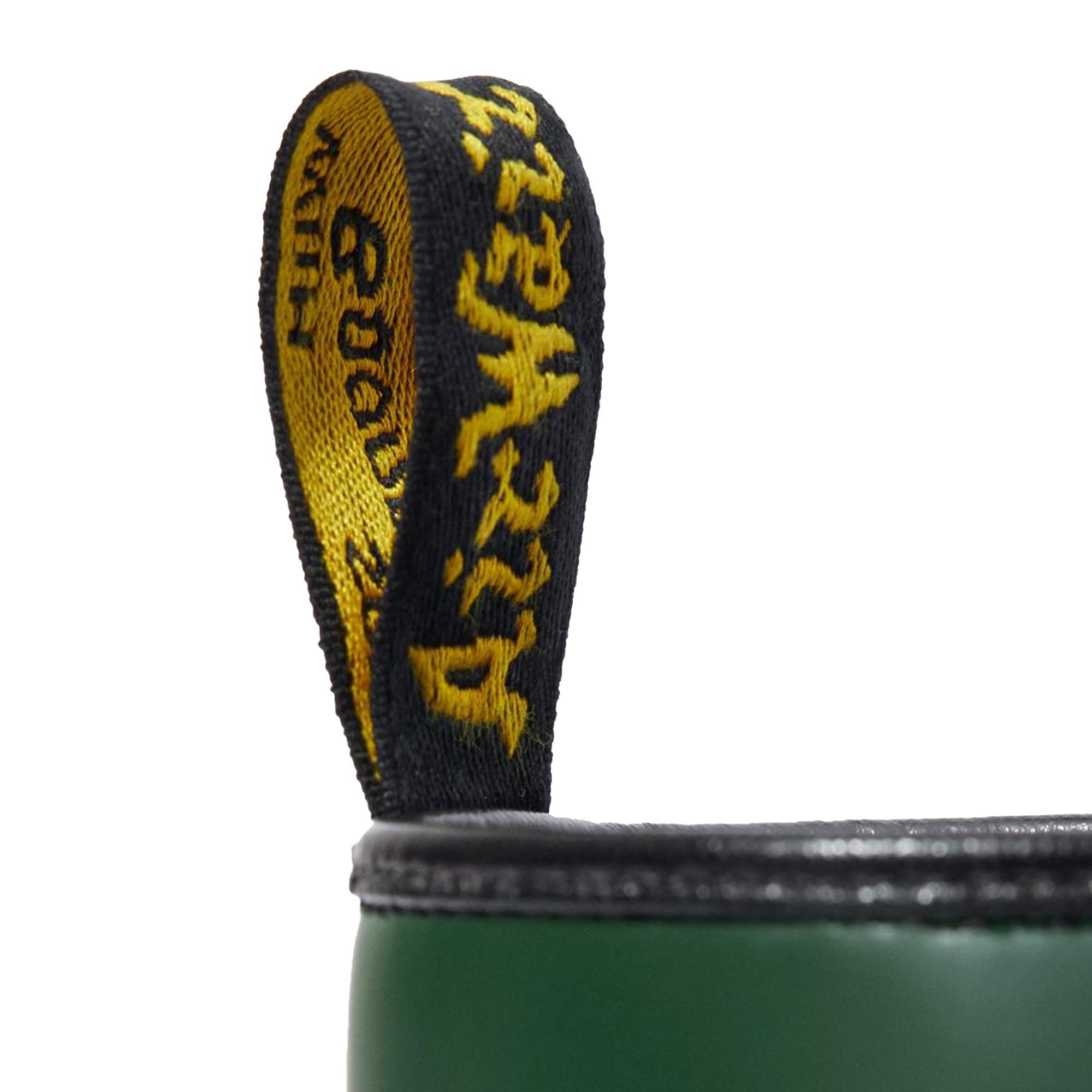 Dr. Martens Unisex 1460 Smooth Leather 8 Eye Boot, Green, 5 Women/4 Men