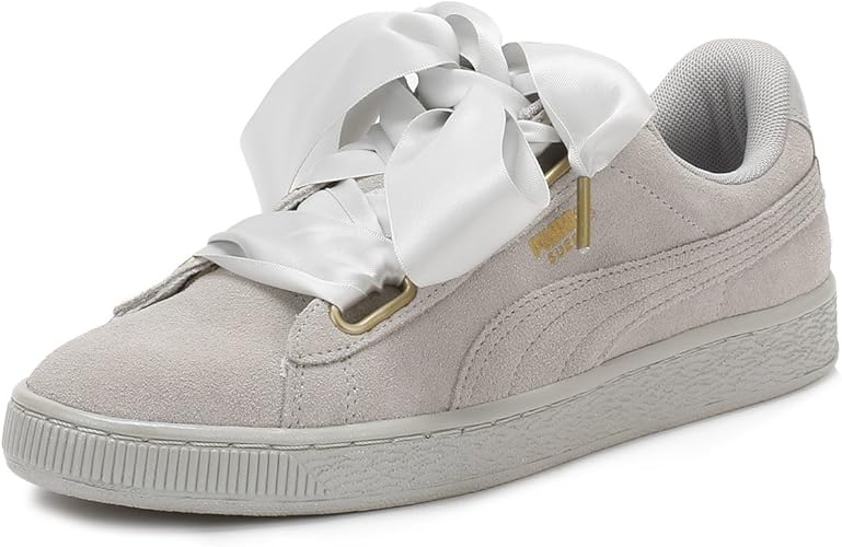 Puma basket heart mens purple Clearance