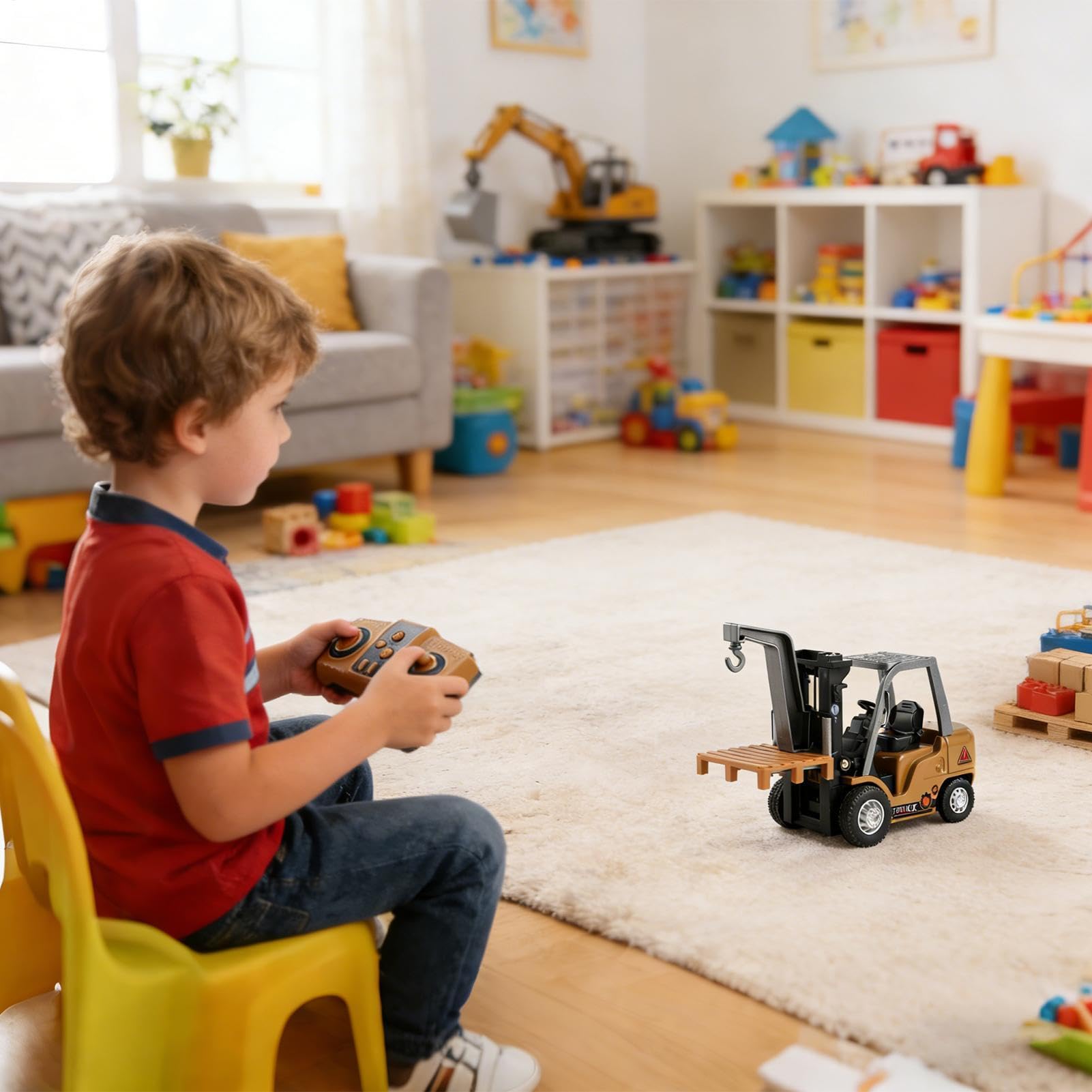 Macchina Telecomandata Robot Giocattolo con Telecomando a Simulazione | Telecomando per Auto Regalo Compleanno per Bambini e Bambine, Ideale per Giochi all'Aperto e in Casa, Asilo e Scuol