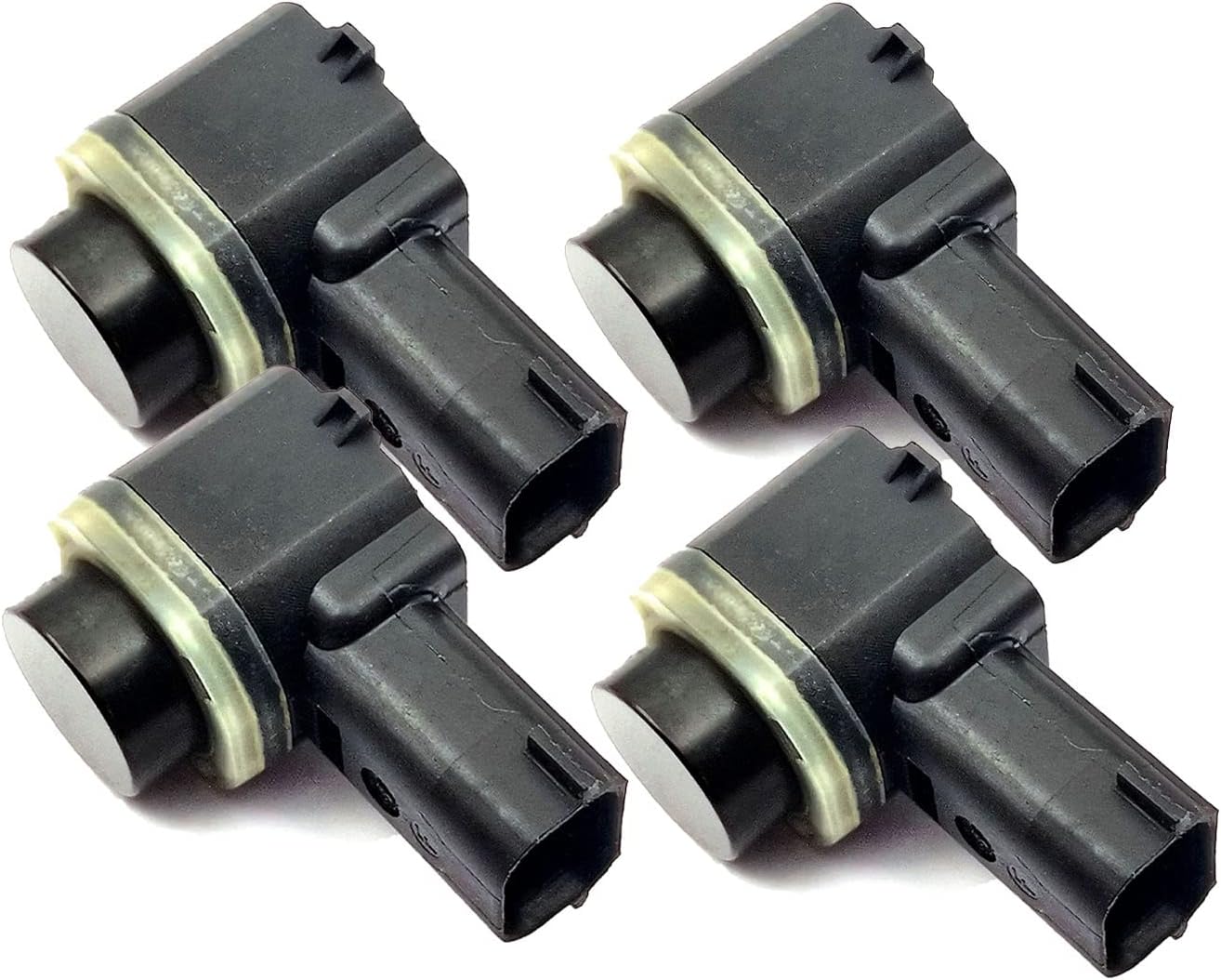 DEVMO 4PCS Parking Bumper Reverse AID Sensor 8A53-15K859-ABW, Compatible with for-d Edge Expedition Explorer Flex Focus Fusion Taurus, Lincoln MKS MKT MKX MKZ Navigator,Mercury Milan