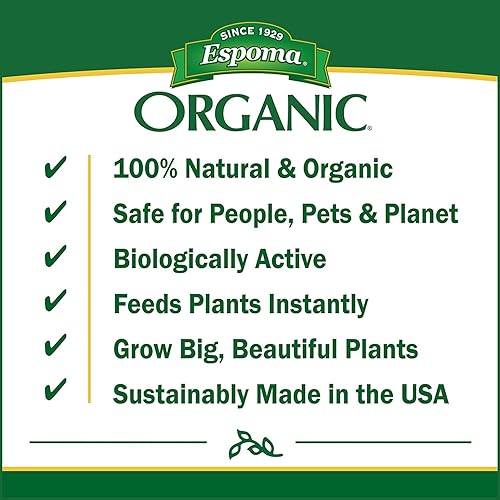 Vista 3 de Espoma Organic Grow! Concentrado líquido para plantas - Fertilizante multiusos para plantas de interior y exterior. para jardinería orgánica.
