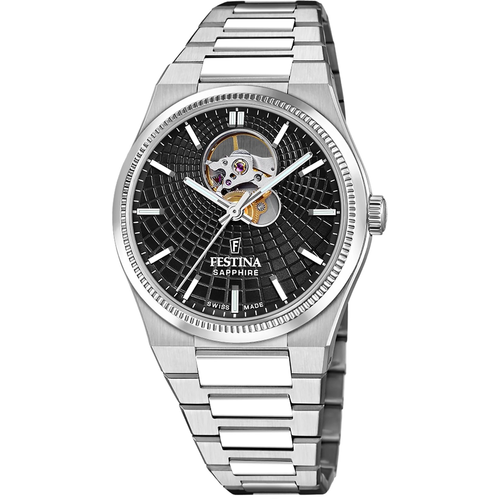 Festina Armbanduhr Automatic Rivé Swiss Made