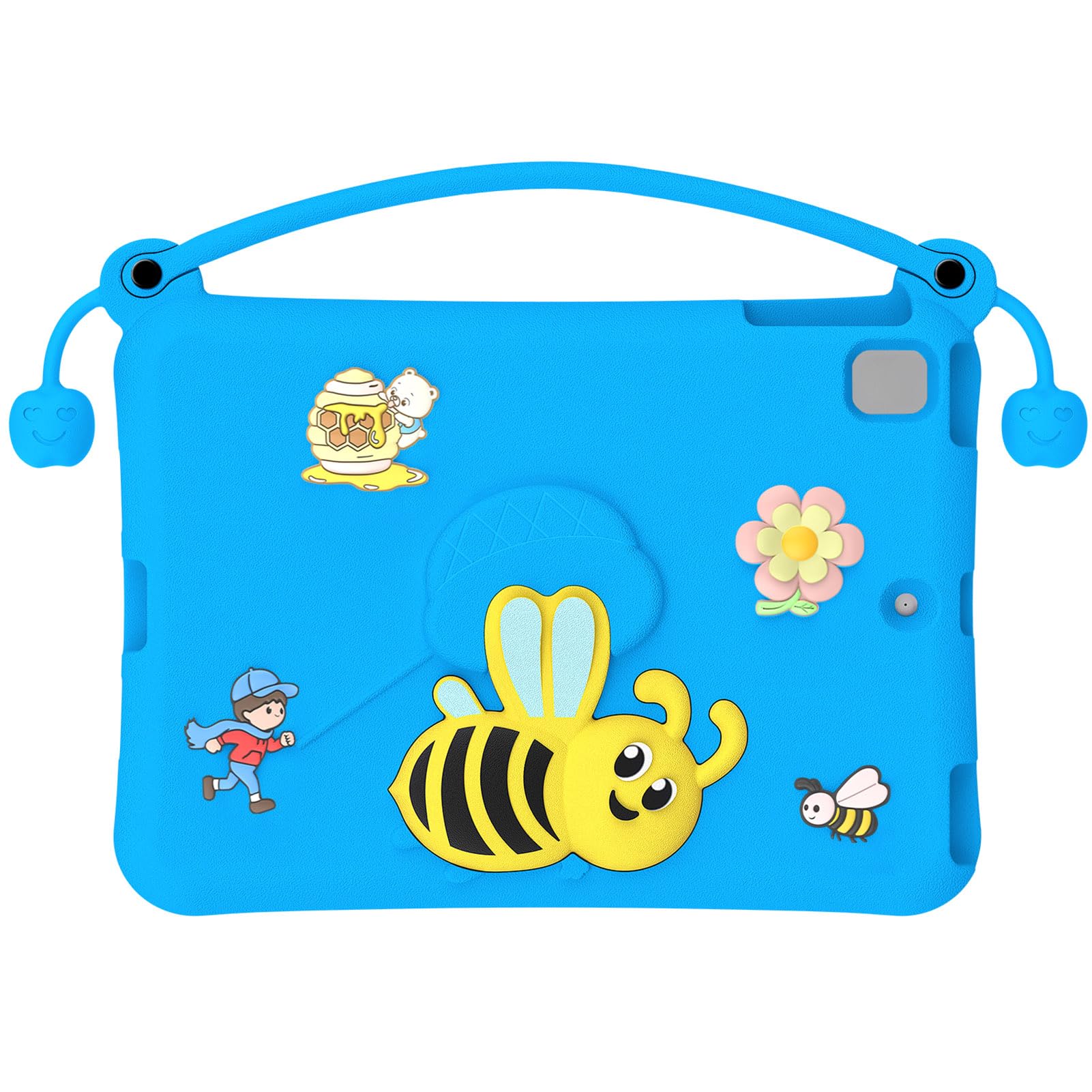 Ejoyous Custodia Protettiva Custodia Protettiva in EVA con Supporto per 10.2 10.5, per Tablet Lavabile Antiurto, Copertura Completa Leggera per la Visualizzazione della Scuola a Casa dei Bambini