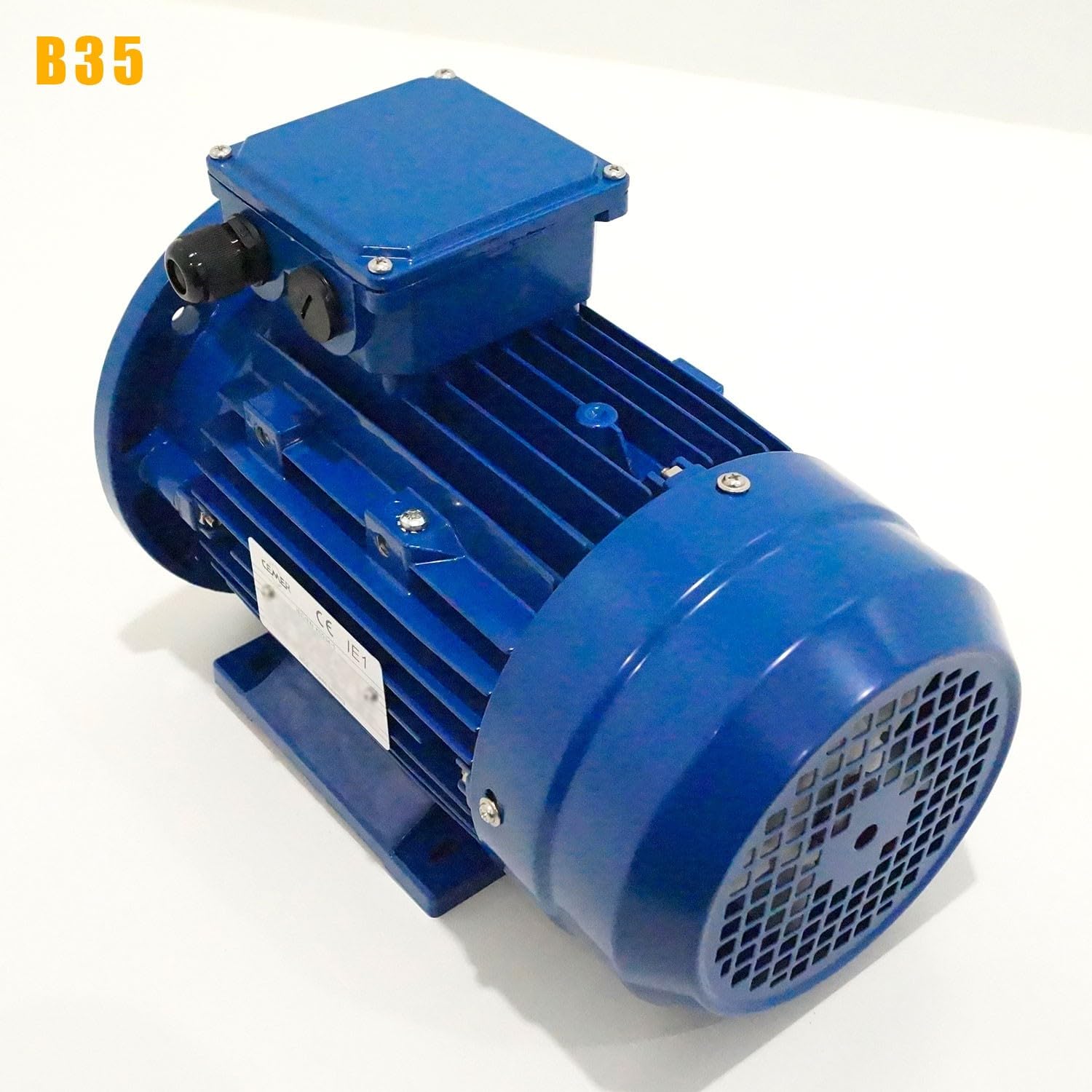 Motor eléctrico Trifásico 230/400 V 1 Cv Cemer Ms 0,75 Kw 3000 RPM Asíncrono Brida B35 Protection Ip 55