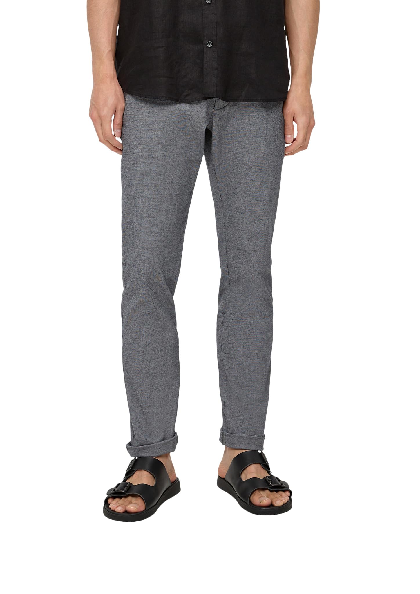 s.Oliver Men's Slim Fit Trousers, Blue, 32 W/32 L