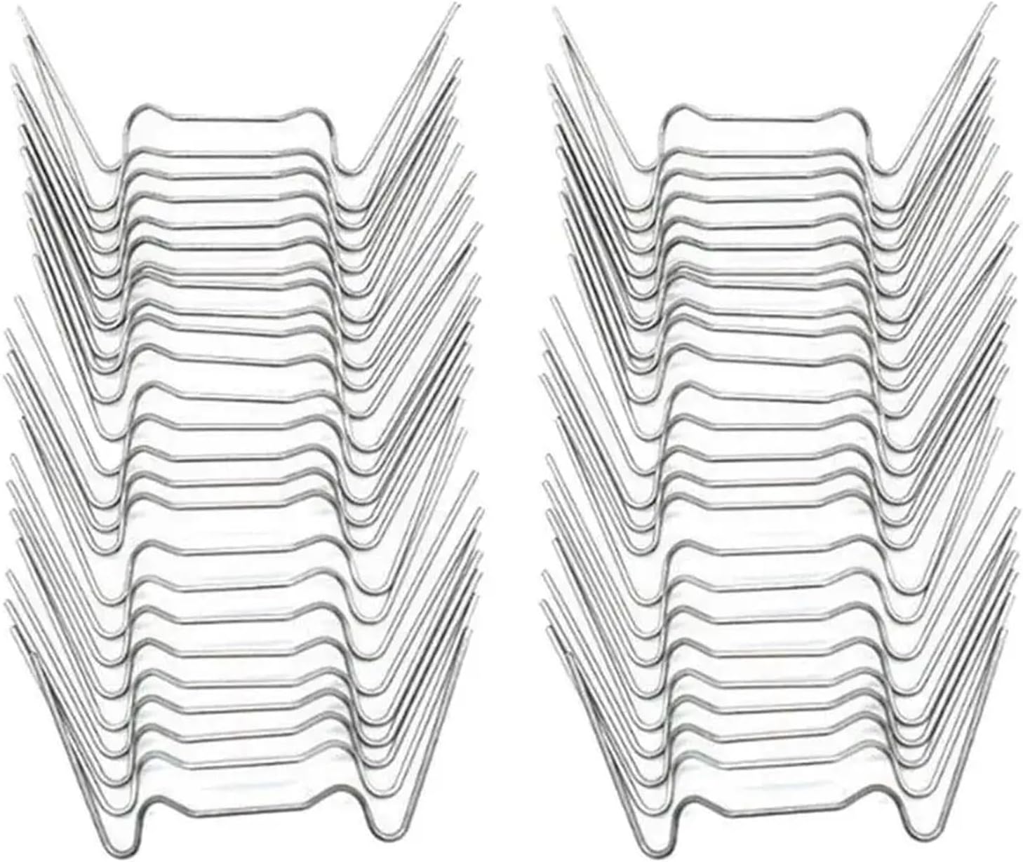 Greenhouse Glass Clamp Wire 250pcs Greenhouse Glass Clamps Steel W Wire Clip Fixing Type Clips Pane