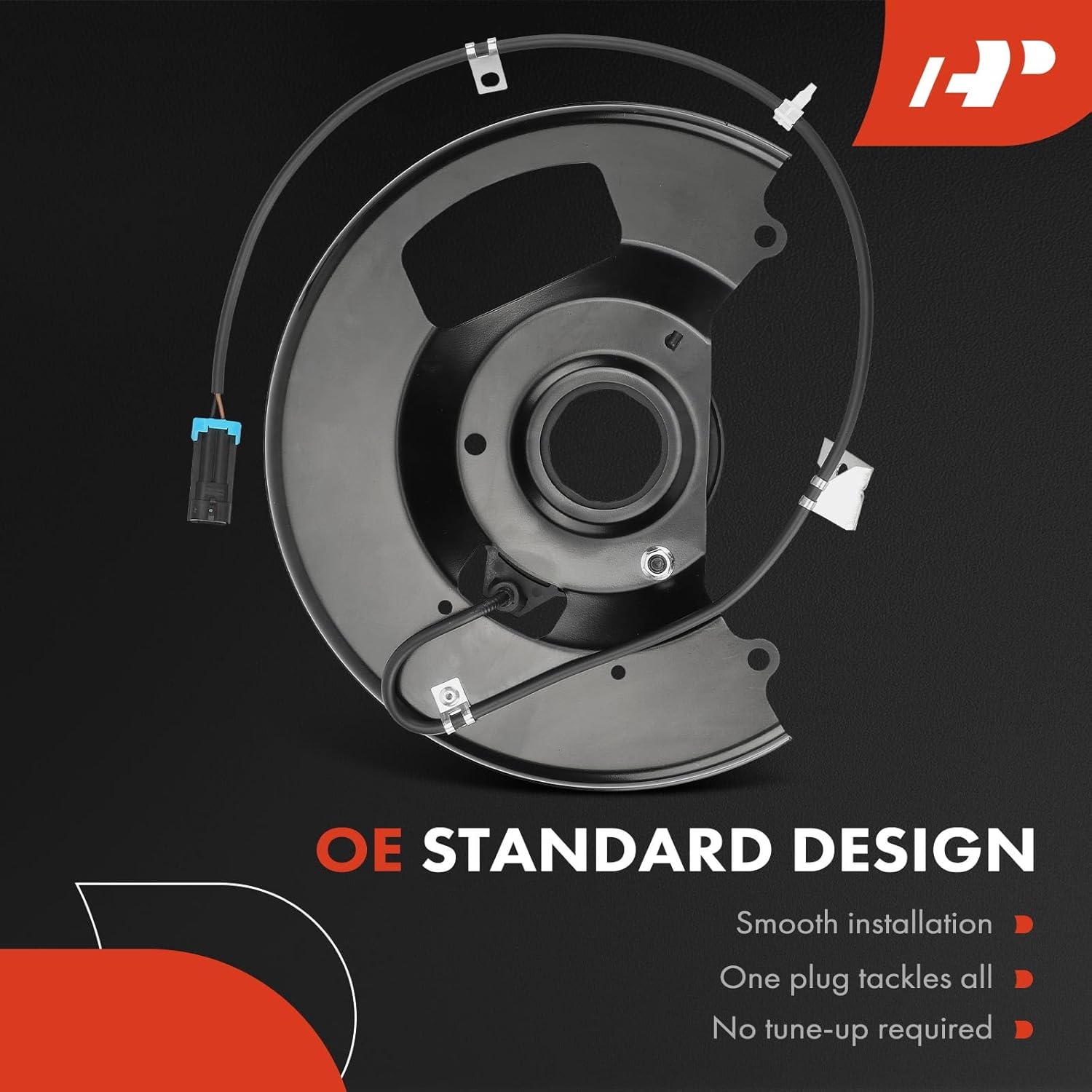 A-Premium Front Left ABS Wheel Speed Sensor Compatible with Chevrolet, GMC Models - Tahoe 1996-2000, Yukon 1996-1999, Express 1500 2500 1996-2002, C1500 C2500 Suburban, C3500, C3500HD, Savana