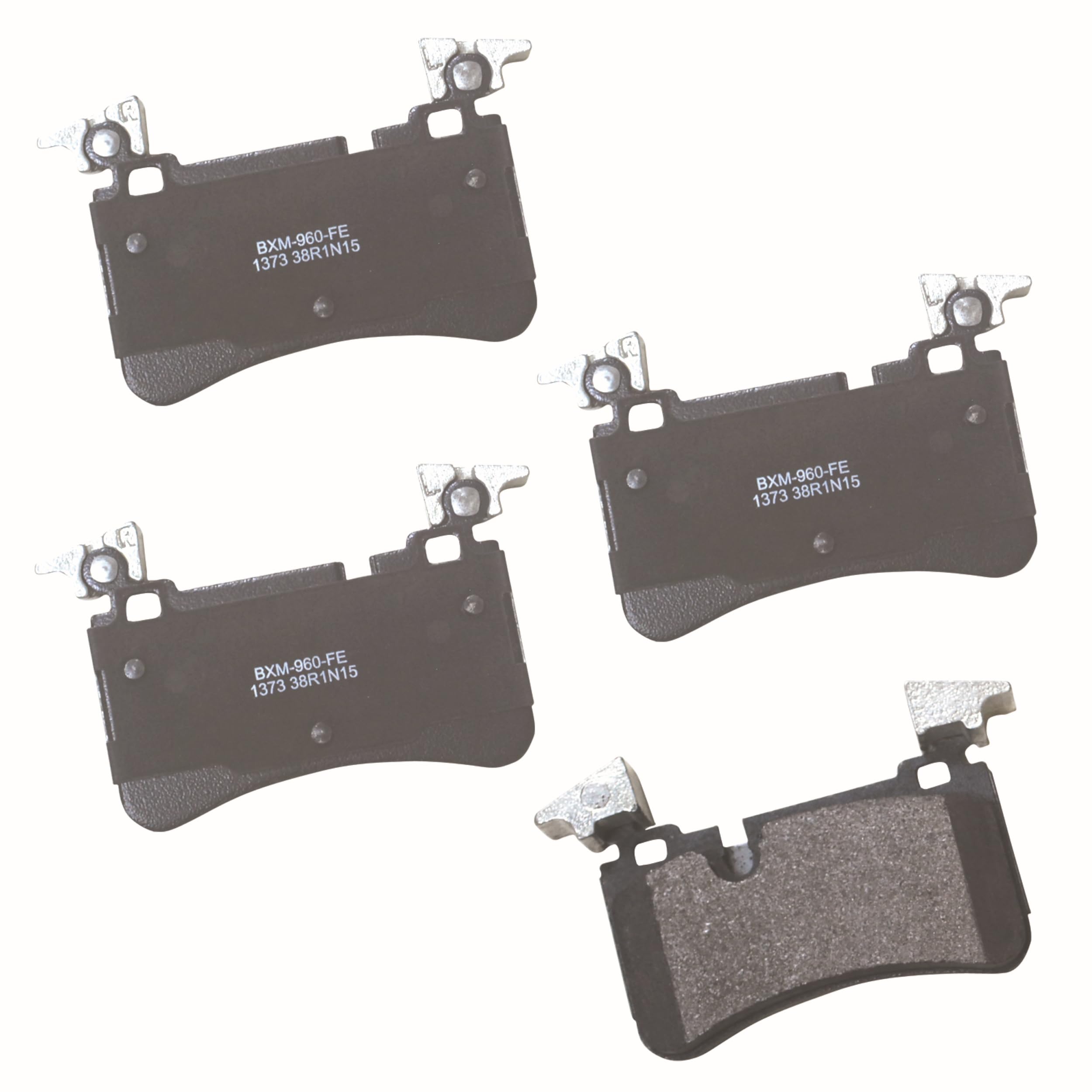 Bendix Premium SBM1373 Semi-Metallic Rear Brake Pads for Select Models Mercedes-Benz C63 AMG, CLS63 E63 SL63 SL65 AMG