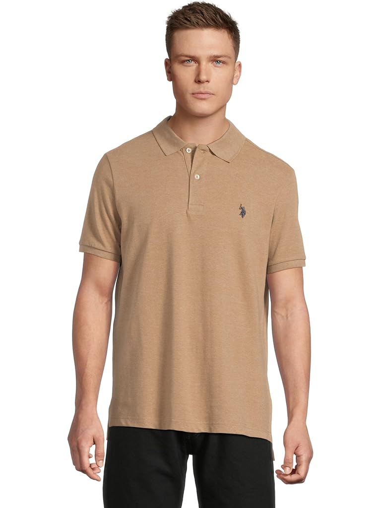 U.S. POLO ASSN. Solid Cotton Pique Polo with Small Pony