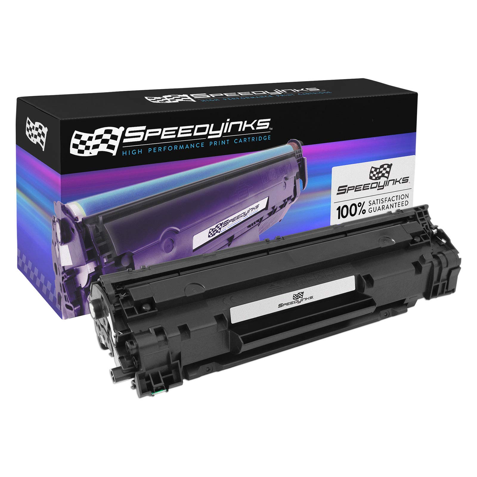 SPEEDYINKSCompatible Replacement for Brother 760 TN760 TN-760 Black Toner Cartridge & DR730 DR-730 Drum Set (1 Toner 1 Drum 2-Pack) TN760 toner for brother printer DCP-L2550DW, HL-L2325DW, HL-L2395DW