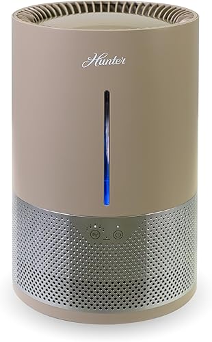 Miniatura 10 de HHE150 Hunter Aspire 4.8L Humidificador evaporativo con filtro PermaWick (4.8L) - Elimina contaminantes y polvo blanco para niebla y aire limpios -