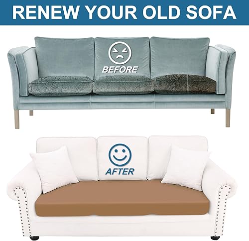 Miniatura 147 de Smiry Fundas de cojín de sofá con estampado, fundas de sofá elásticas y suaves para sofá, funda de sofá antideslizante lavable protector de muebles