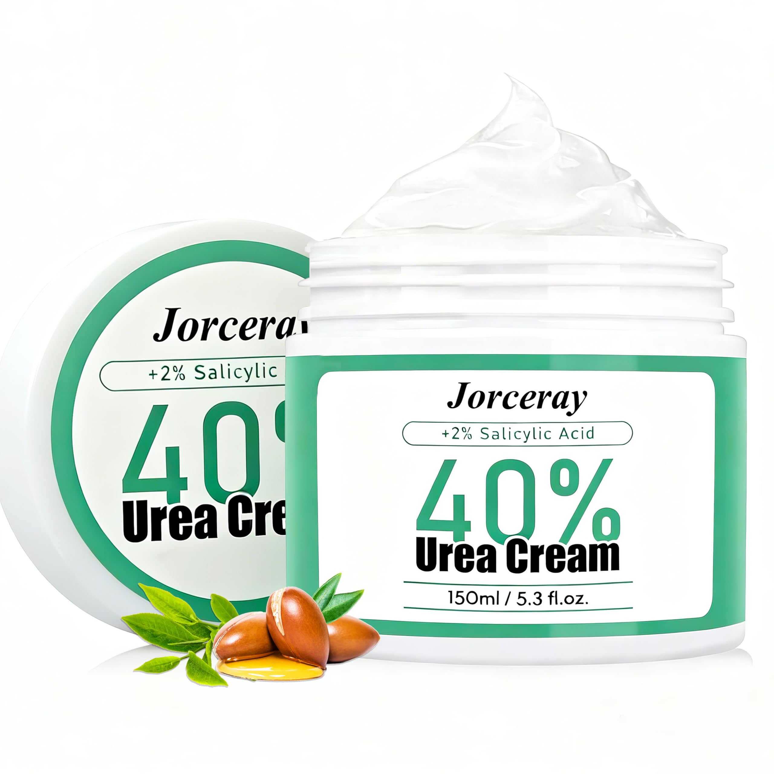 40% Urea Cream with 2% Salicylic Acid for Dry Feet & Heels