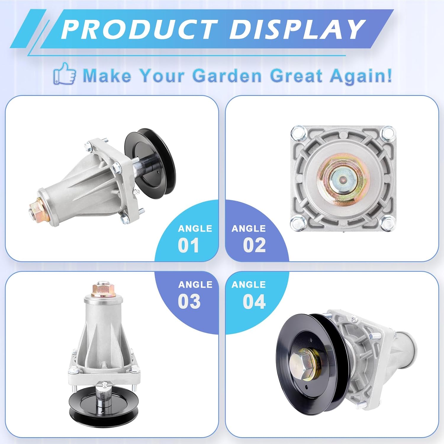 918-06994 Mower Spindle Replaces 918-06994A 618-06994A 618-06994 Compatible with Cub Ca det Z-Force SZ48 SX48 S48 L48 LZ48, MTD Craftsman Z8200 Zero Turn Mowers