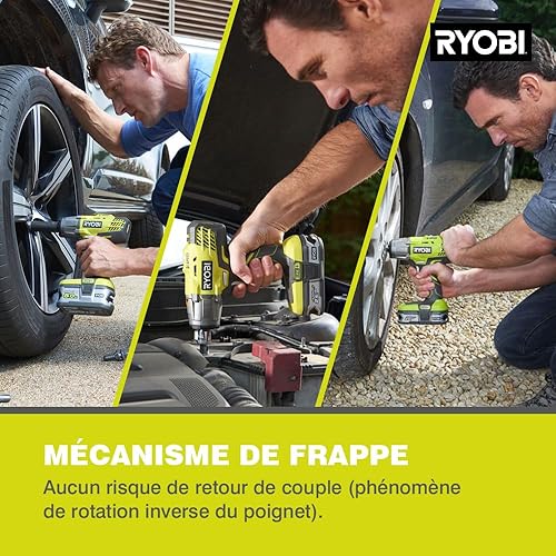 Miniatura 4 de Ryobi Llave de impacto R18IW3-0 ONE de 3 velocidades