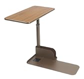 Drive Medical 13085RN Right Side Seat Lift Chair Overbed Table, Walnut