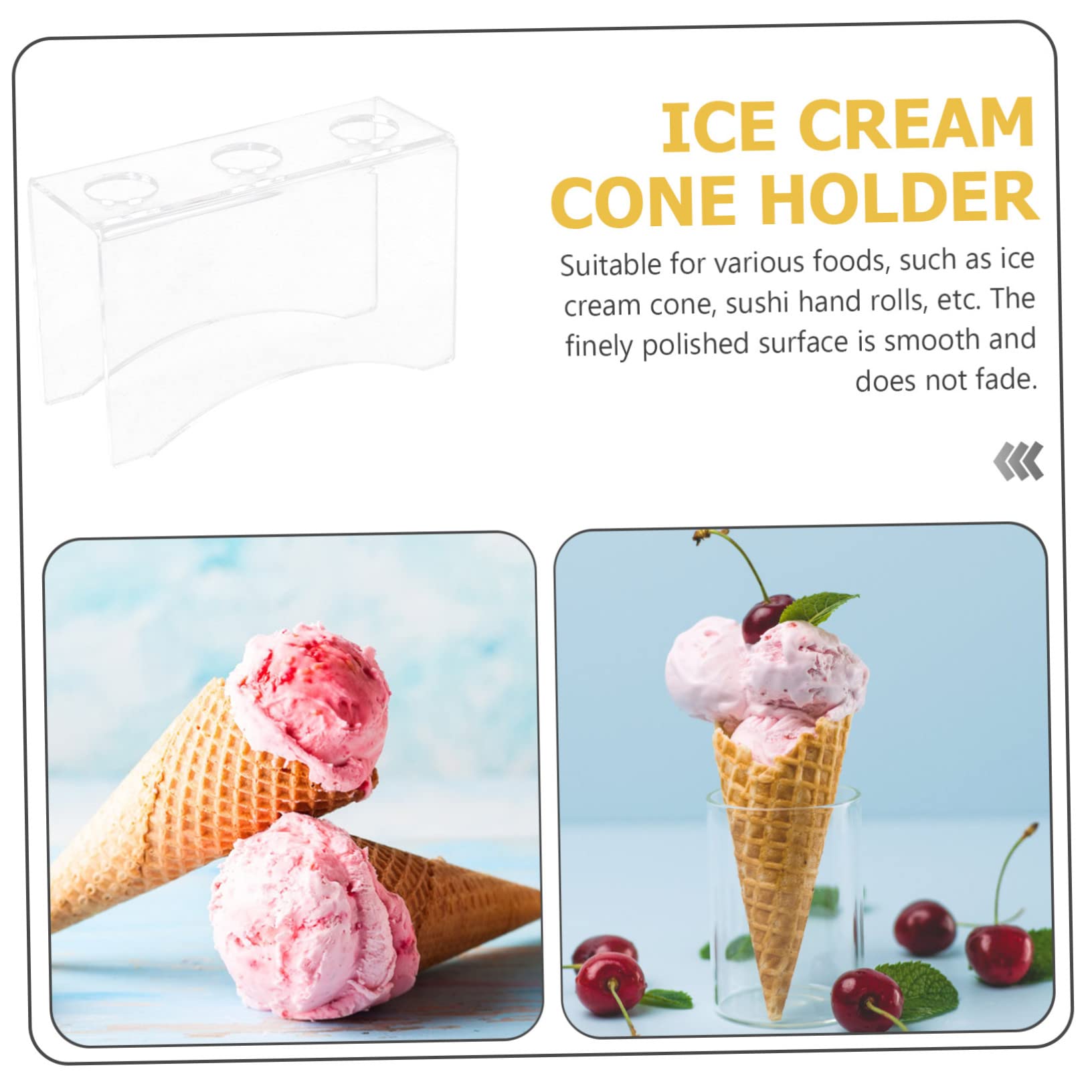 Amazon｜KJHBV アイスクリームディスプレイスタンド デスクトップ