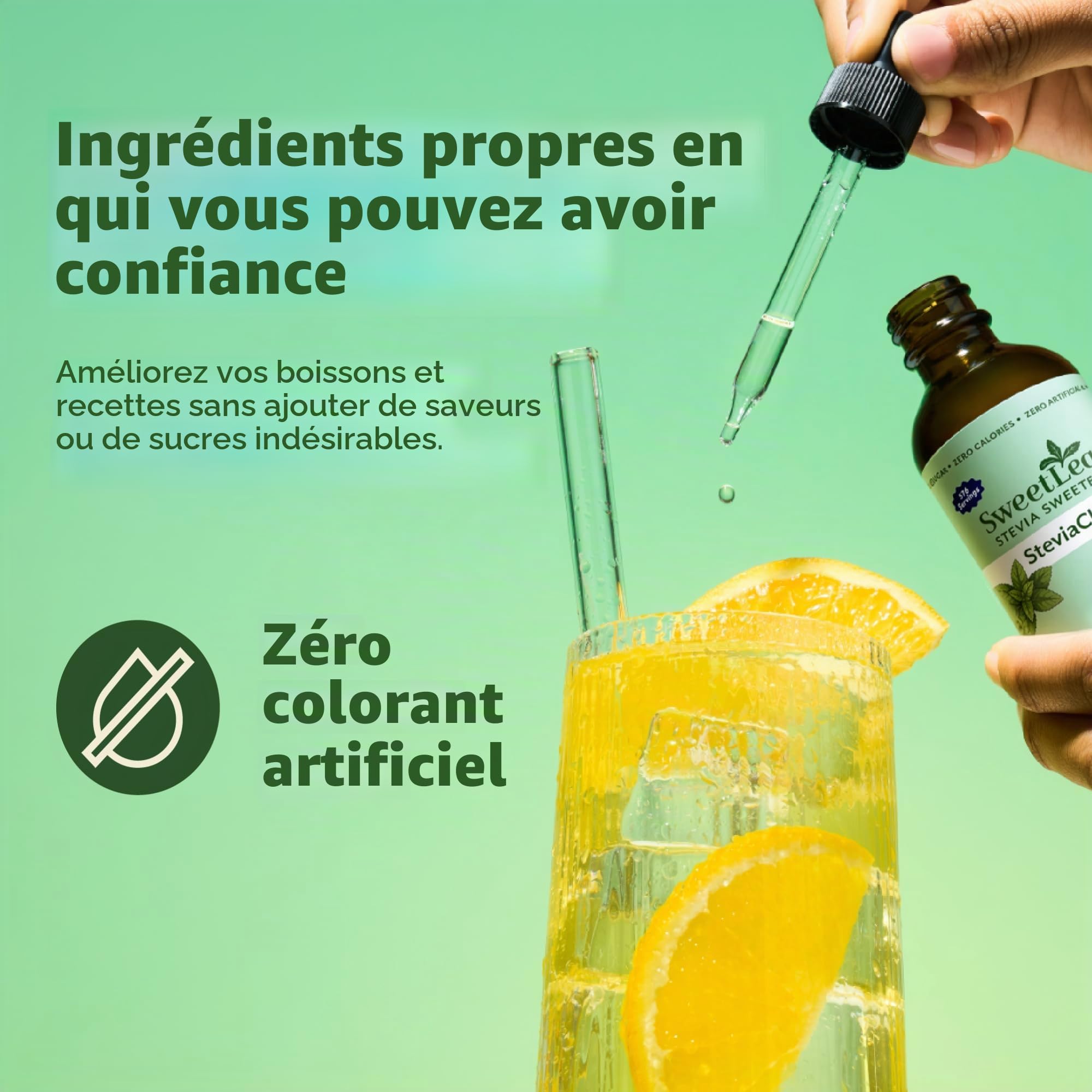SWEET LEAF - Sweet Drops Liquid Stevia Peppermint - 4 fl. oz. (120 ml)