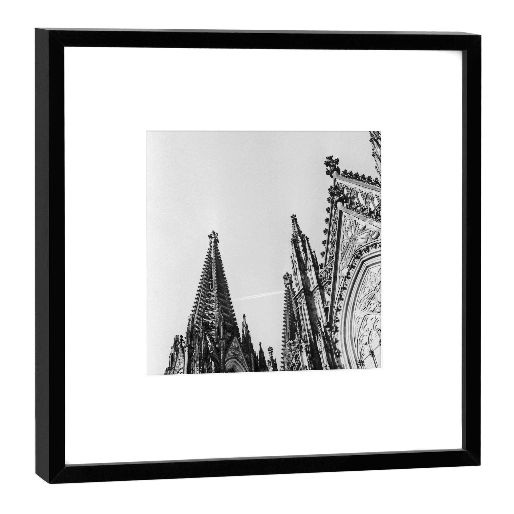 Cadre en bois Rois Dom avec impression photo de Cologne édition prestige