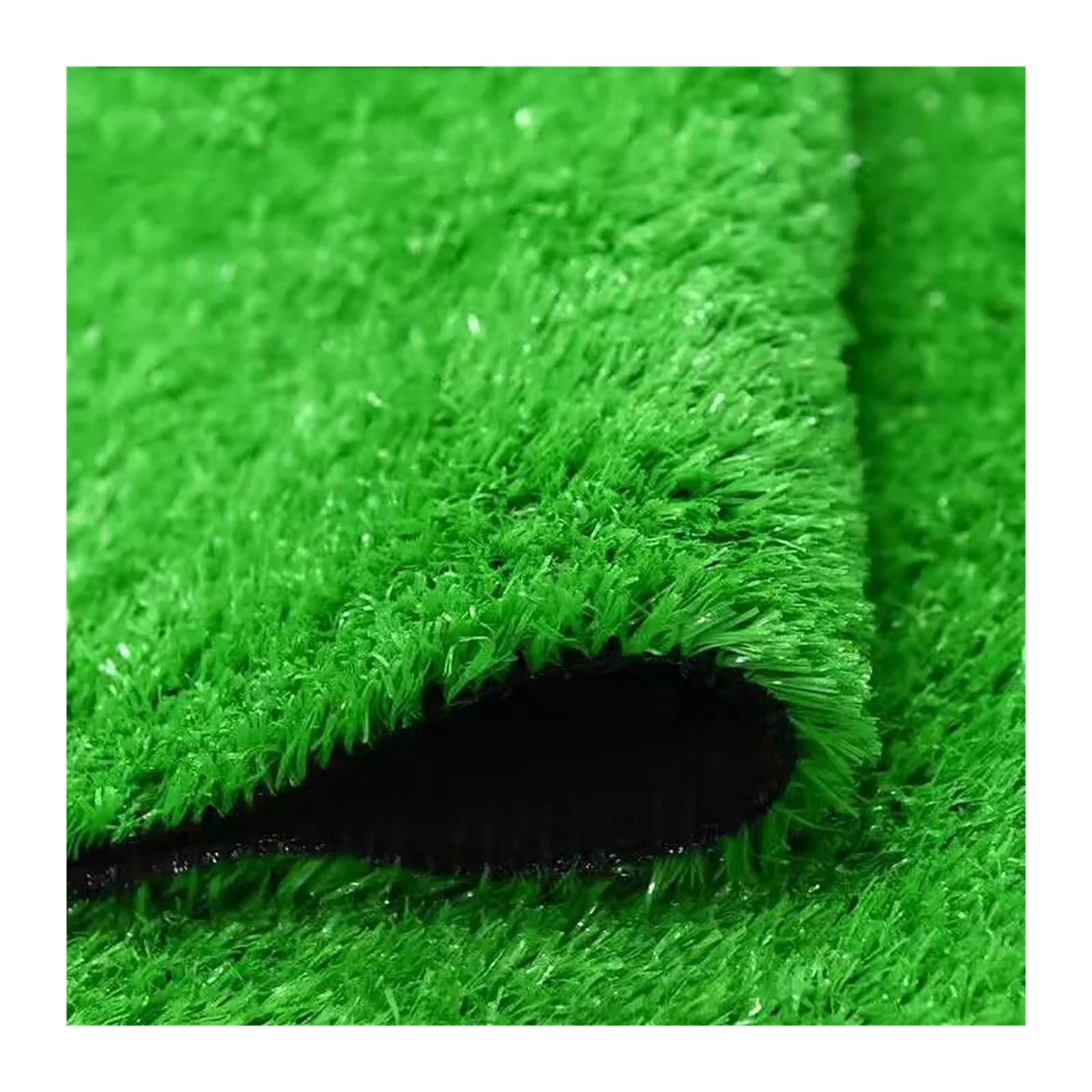 GYTTDERFL Artificial Turf Artificial Turf Grass Lawn Realistic Synthetic Grassland Indoor Outdoor Garden Landscape Balcony DIY Schools Greening Grass Mat(Light green,2pcs 100x50cmx1.5cm)