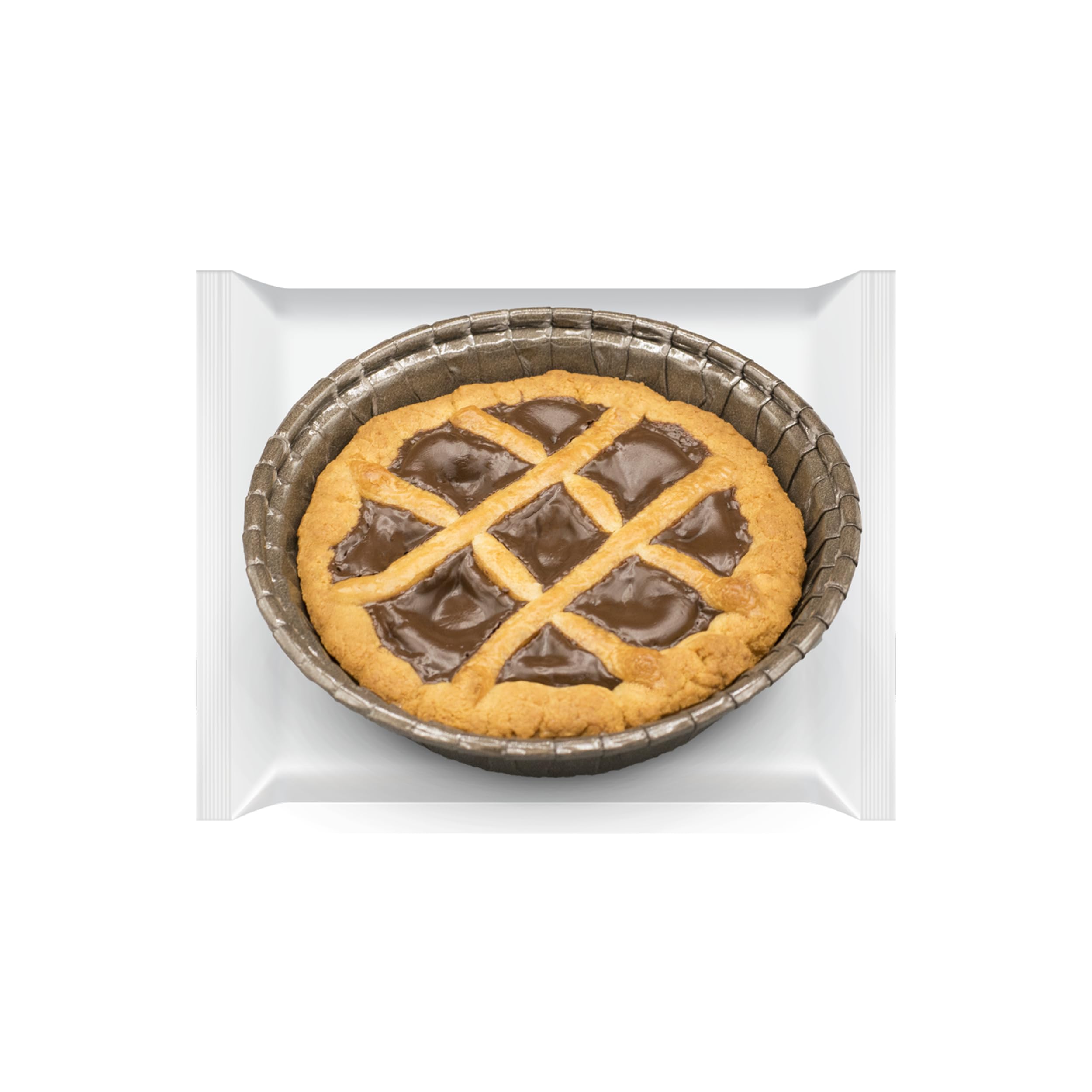 WHY NATURE Crostatina Proteica - Snack Proteici - Gusto Cioccolato e Nocciola - 35 gr