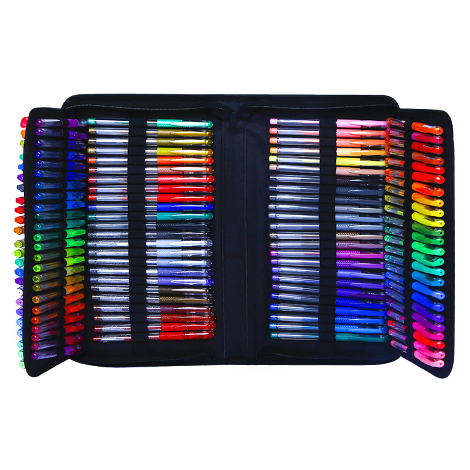 Domary Ensemble de Stylos Gel à Paillettes, 120 Stylos d'artiste de