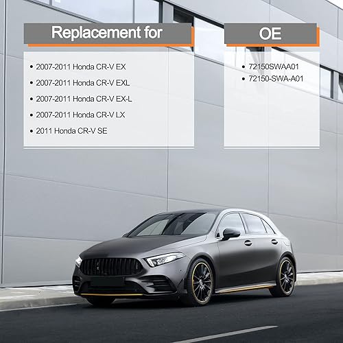 Miniatura 16 de SYERAL Actuador eléctrico para cerradura de puerta 72115-S5A-003 72115-S84-A01 Pestillo de puerta delantera derecha del lado del pasajero compatible