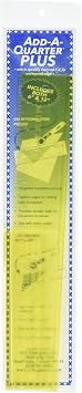 CM Designs CMD40012 Ruler Add-A-Quarter Plus, 6" & 12"
