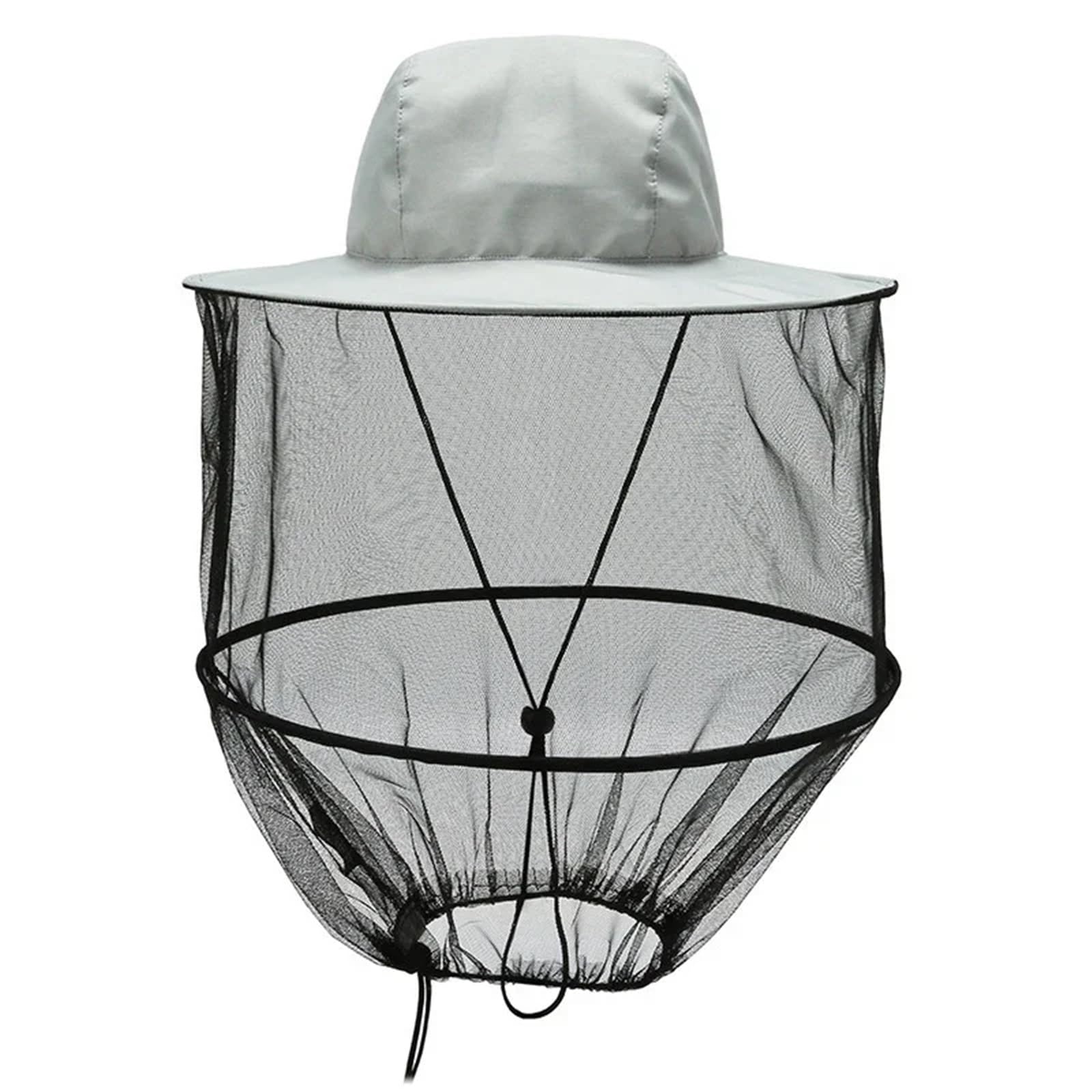 Czapka kempingowa z siatką przeciwkomarową, Siatkowa czapka pszczelarska Mosquito Multicolor Camping Face Neck ion | Color 8