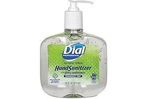 Dial Professional Gel Hand Sanitizer (8 Pack)