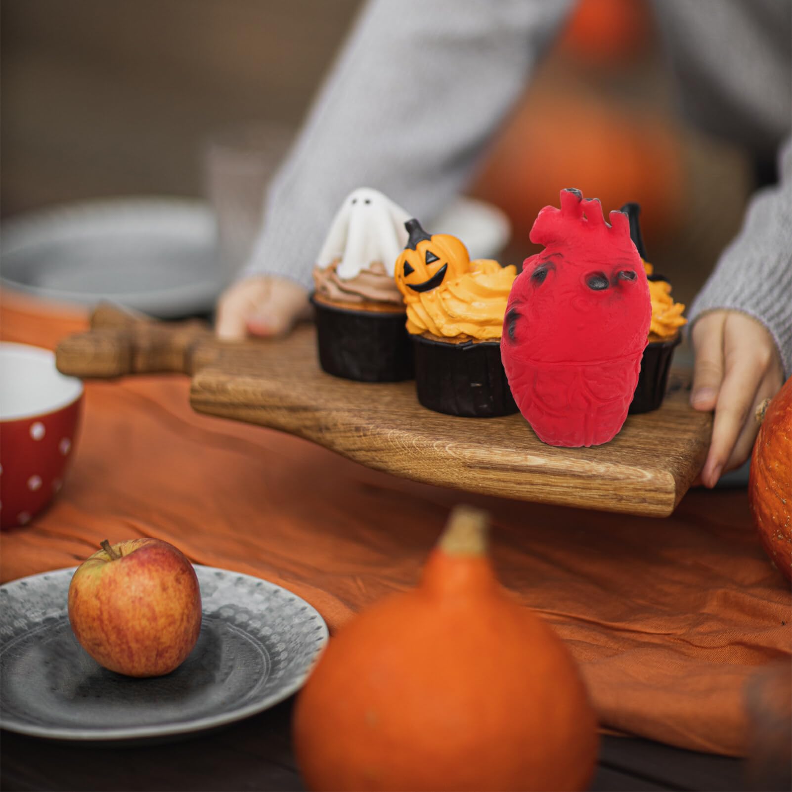 Amazon.co.jp: MAGICLULU 恐ろしいハートの小道具 ハロウィン 怖い