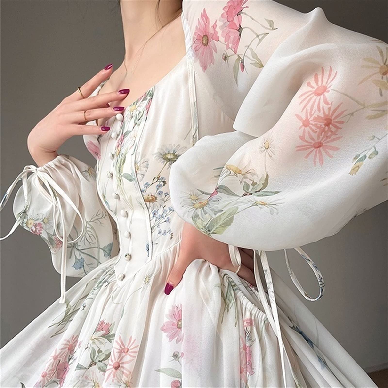 WEYUE Slip Dress for Women Spring Beach One Piece Dresses Elegant