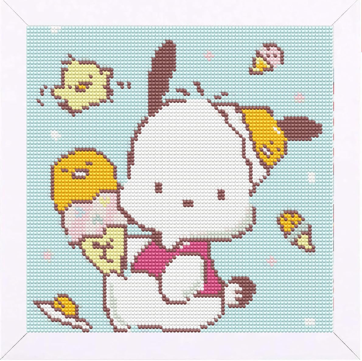 Qianbaiuk Diamond Painting Erwachsene,Diamond Painting Kits Cartoon,Diamond Painting Kinder für Geschenk und Home Wand Dekor(12x12 Zoll)