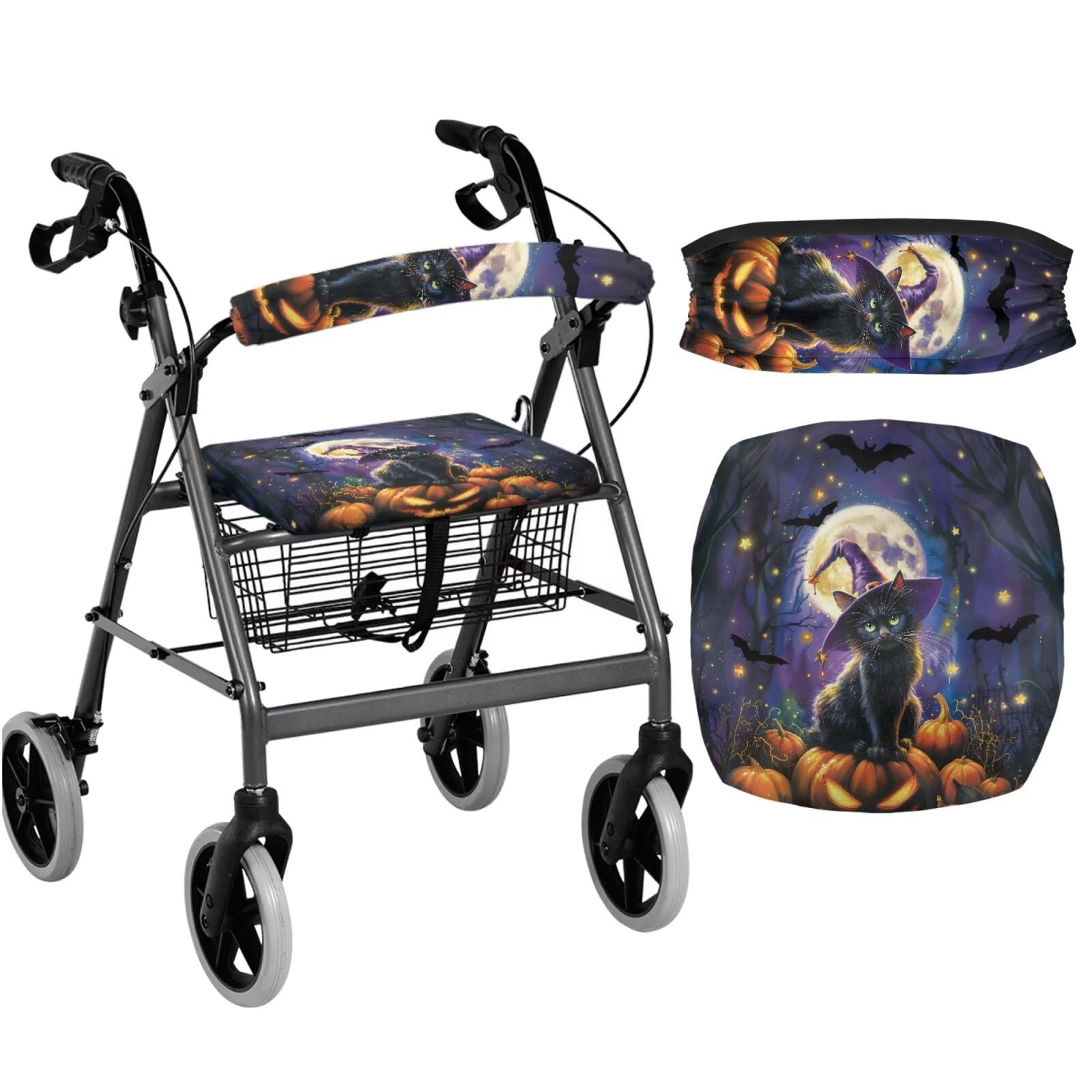 Rollator Seat Covers - Butterfly Design -22 Rollator Seat Covers - Butterfly Design -22