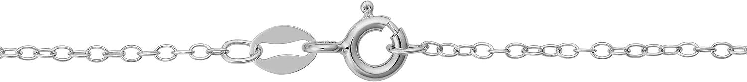 Kooljewelry Sterling Silver with Crystals Keyhole Heart Locket Pendant Necklace (18 inch)