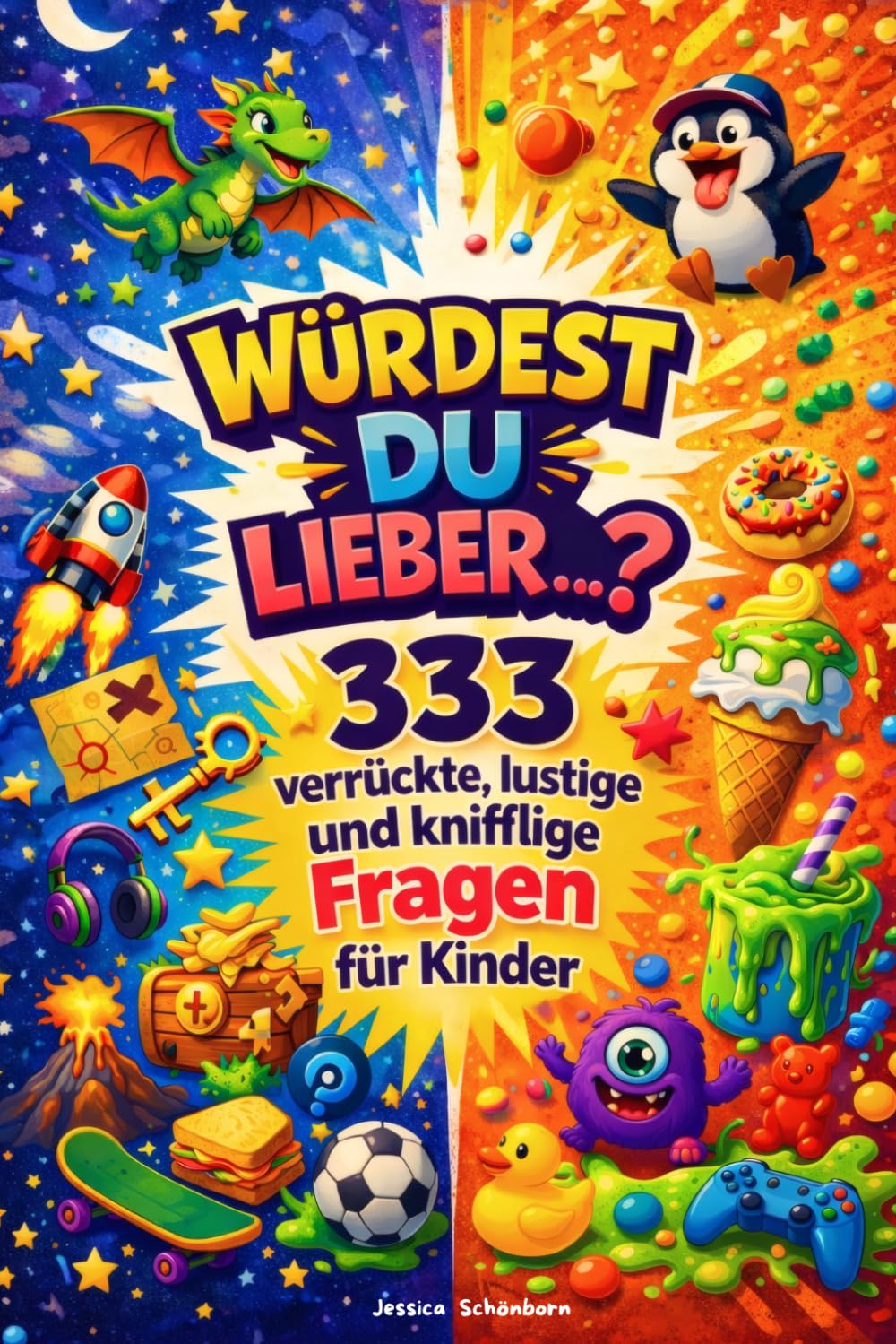 Würdest du lieber…? 333 verrückte, lustige und knifflige Fragen für Kinder, die euch zum Lachen bringen (Witzige Witze und Aktivitäten – Alter: 7–13 Jahre)