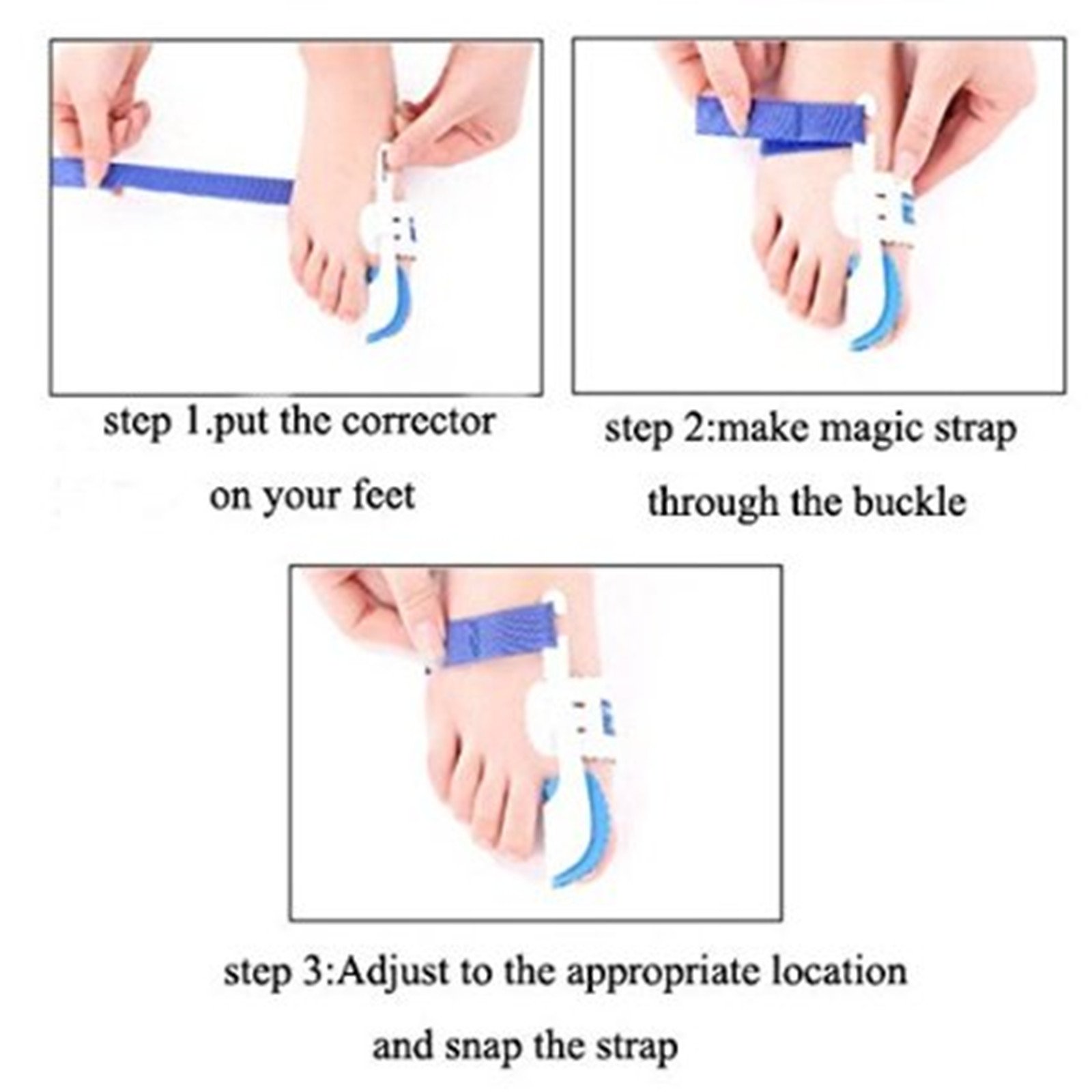 Bunion Night Splint prostownica z dużymi palcami hallux Valgus - 1 para