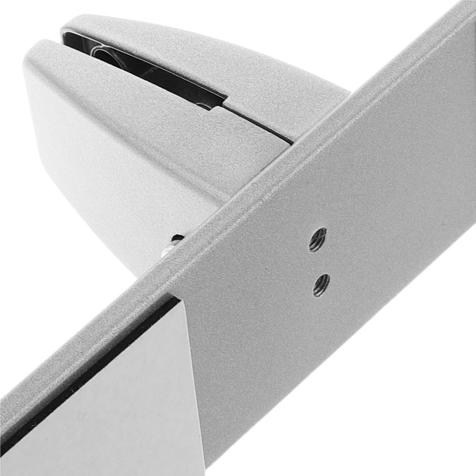 2 Pezzi di Supporto divisorio Verticale for Schermo Mobile esteso, for scrivania, for Pannello Base Piatto for Ufficio, in Vetro per Scrivania