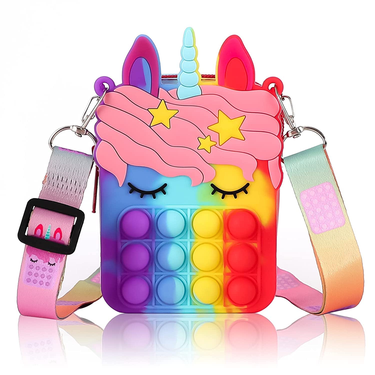 BLUE SQUARE Unicorn Sling Bags For Girls - Unicorn Popit For Girls, Purse Sling Bag for Girls, Crossbody Bag for Girls (Western) (Western) (B0B4T4CCPP) Amazon Price History, Amazon Price Tracker