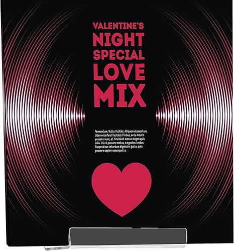 Miniatura 5 de ZOOFOX Paquete de 12 estantes de vinilo para montaje en pared, soporte de pared para discos de vinilo de 4 pulgadas con accesorios de instalación,