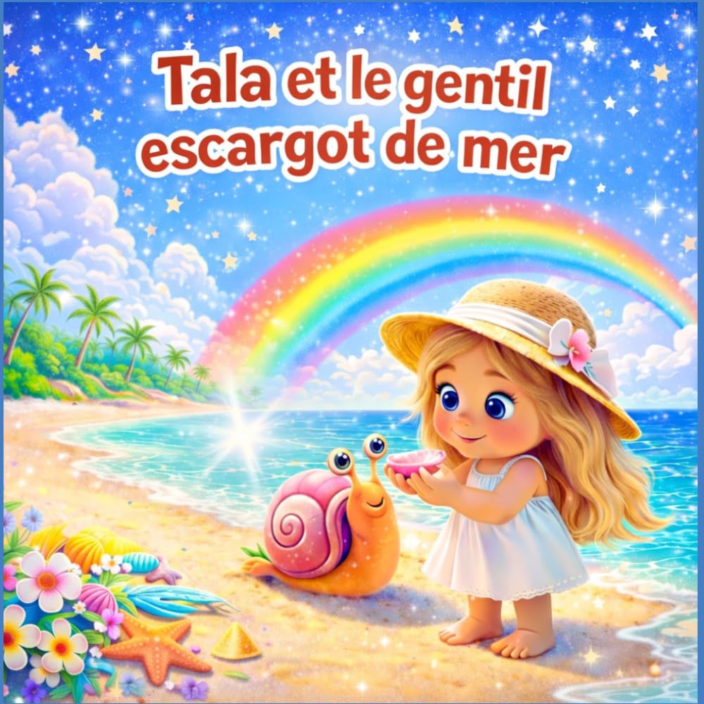 Tala et le gentil escargot de mer: Une aventure magique à la plage pour les enfants de 3 à 5 ans, sur l’amitié, la gentillesse et la découverte de l’océan (Les Grandes Aventures de Tala)