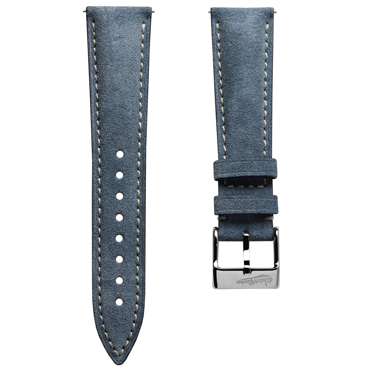 WatchGecko Correa de reloj de piel Vintage Highley | Correa de reloj de cuero italiano auténtico certificado, elegante y resistente, acolchada para mayor comodidad