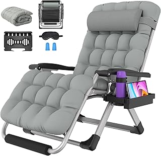 Suteck Oversized Zero Gravity Recliner with Cushion