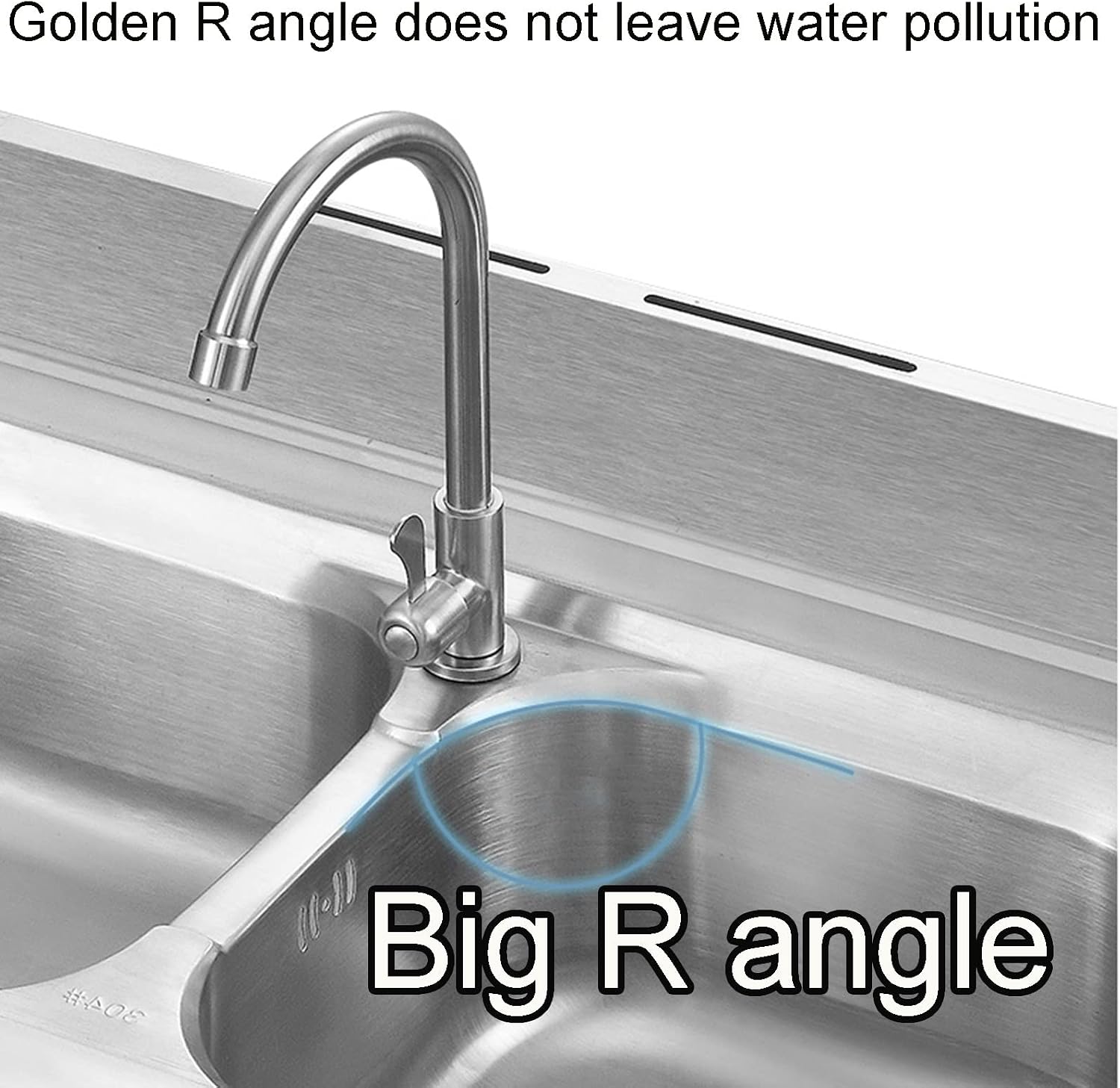 Free Standing Kitchen Sink, Washing Hand Basin W/Storage Shelve, Laundry Tub for Indoor Outdoor, Standing Utility Sink for Garage, Restaurant, Kitchen, Laundry Room