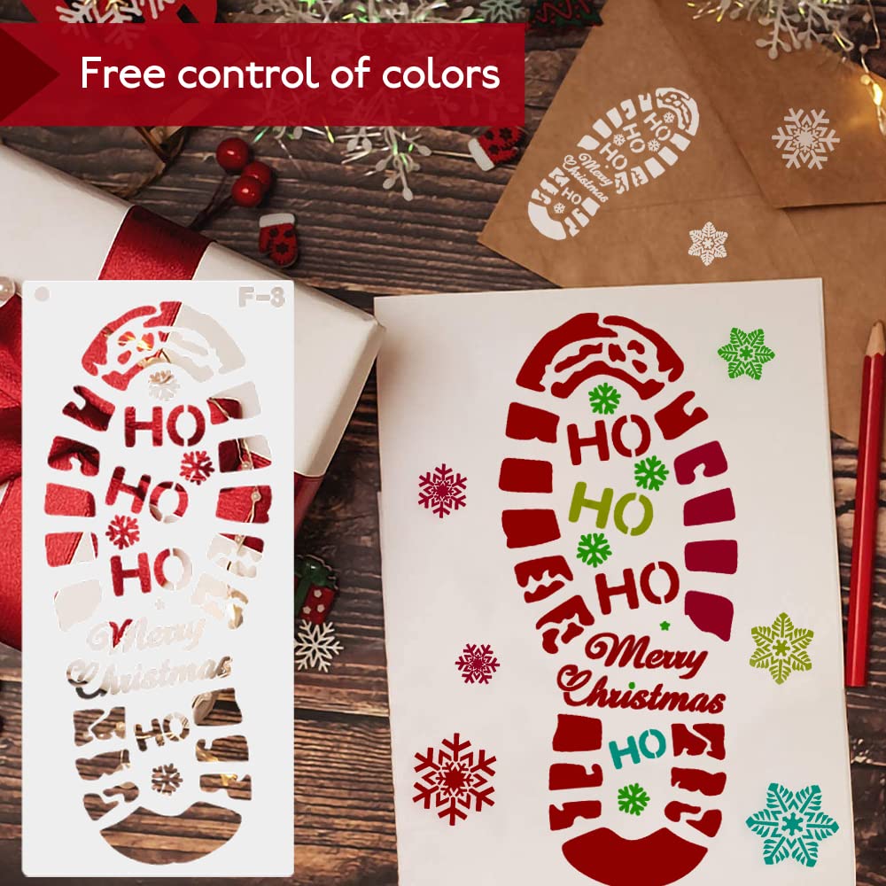 POCHOIRS GRAFFITI RÉUTILISABLES, 16 Feuilles, En Plastique, Modèles De