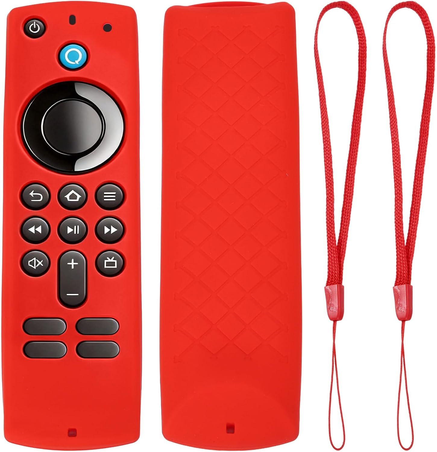MECCANIXITY 2 Pcs TV Remote Cover, 150x40x15mm Silicone Remote Control Cover Anti Fall and Shock Absorbing Full Body Protective Case for TV Controller, Black
