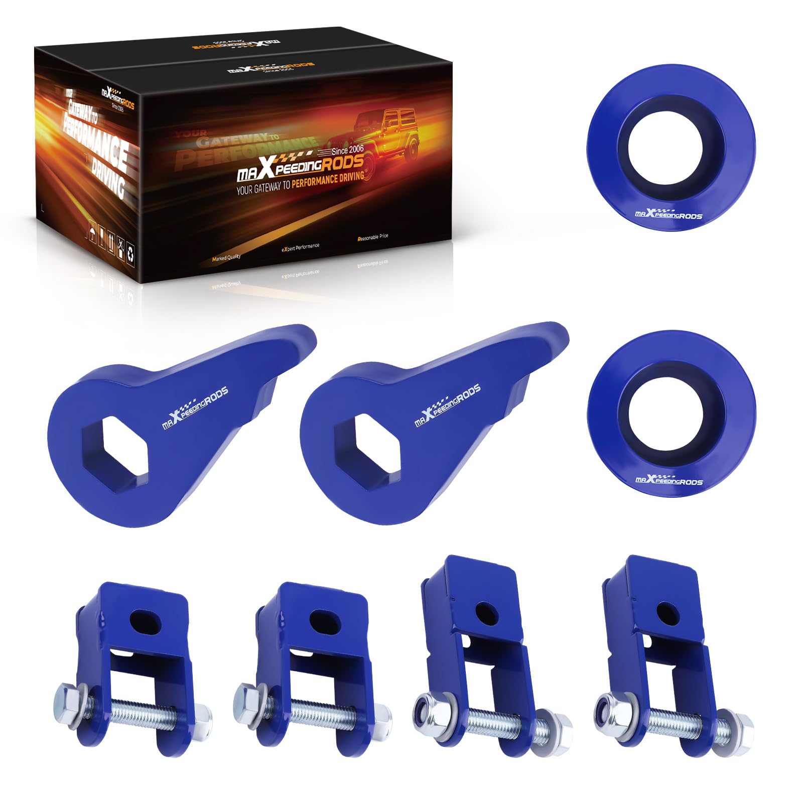 maXpeedingrods 1-3" vorne ＆ 2" hinten Höherlegungssatz für Chevrolet Suburban Tahoe Avalanche