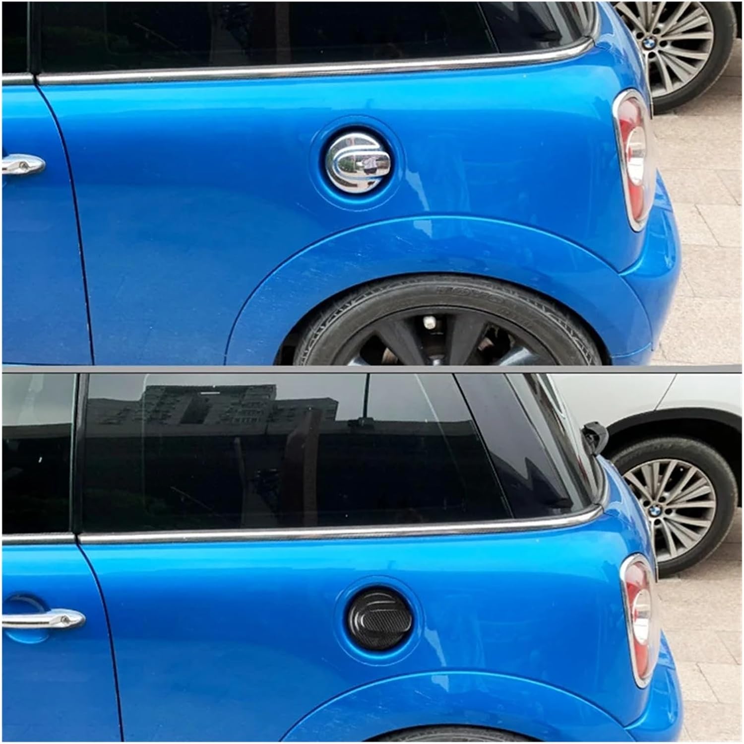 Mini Cooper S JCW R56 R57 R58 R59 R60 2007-2013 ドライカーボンファイバー ガスタンク